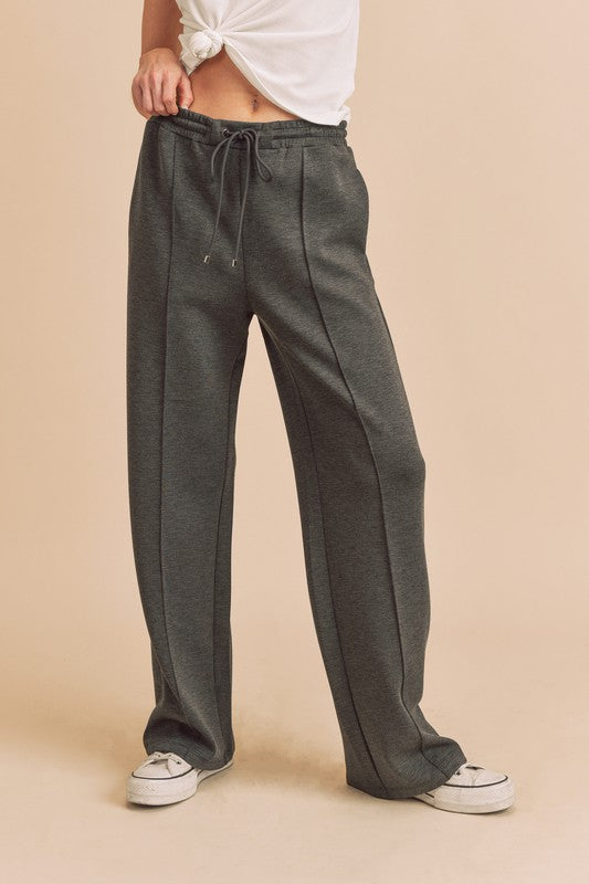 Phoebe Soft Stretch Ankle-Length Lounge Pants - Ro + Ivy