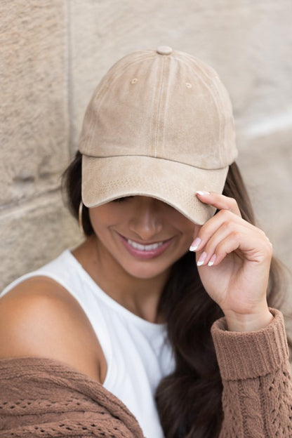 Everyday Washed Baseball Cap | Trendy Baseball Caps Outfit Idea for Women by Ro + Ivy | Elevated Basics, Modern Comfort & Style