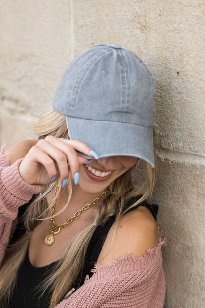 Everyday Washed Baseball Cap | Trendy Baseball Caps Outfit Idea for Women by Ro + Ivy | Elevated Basics, Modern Comfort & Style