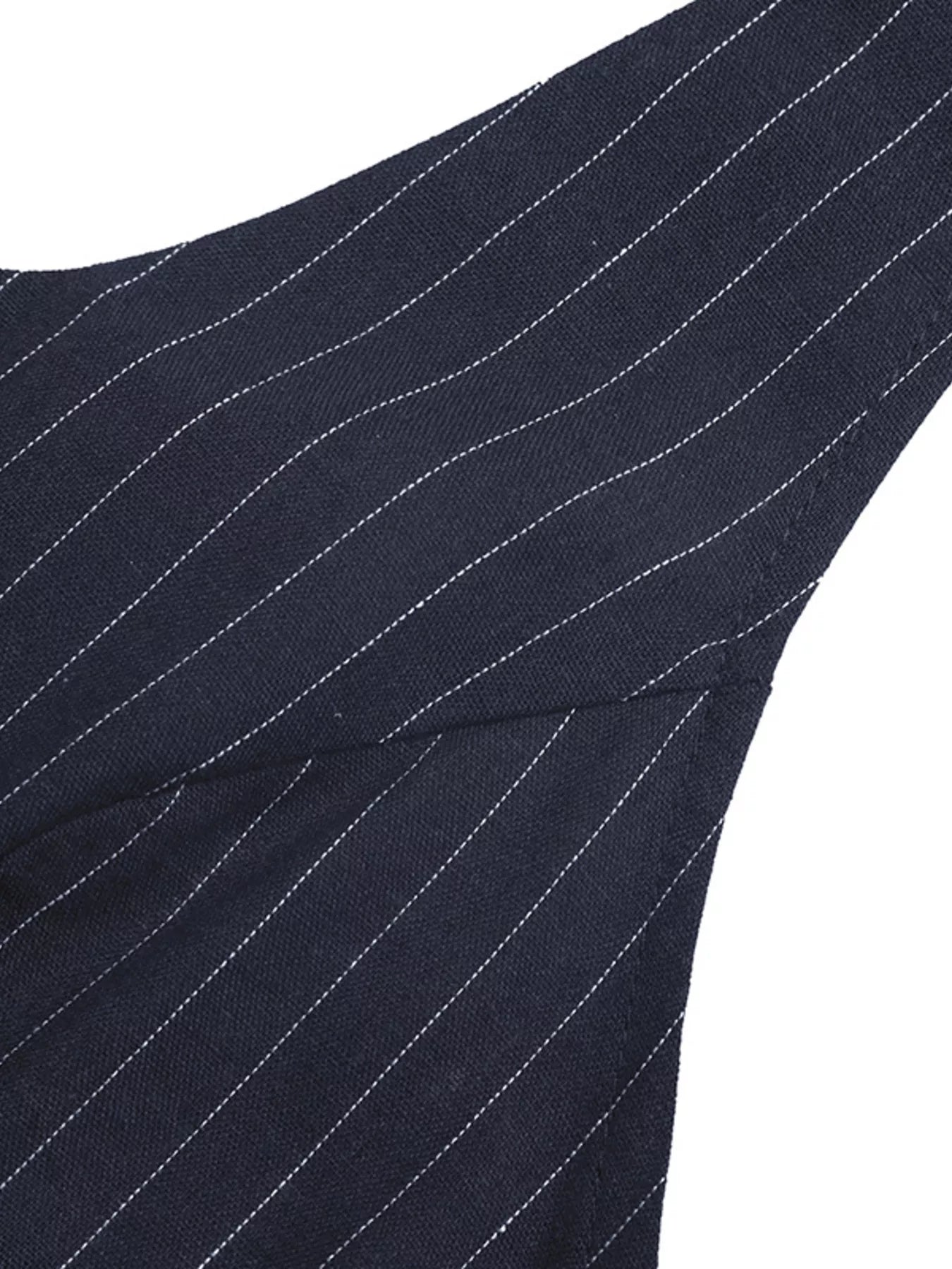 Women's Striped Halter Neck Jumpsuit - Jumpsuits