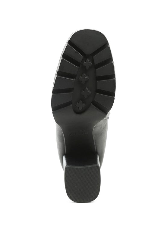 Sonia Block Heel Boots | Trendy Boots Outfit Idea for Women by Ro + Ivy | Elevated Basics, Modern Comfort & Style