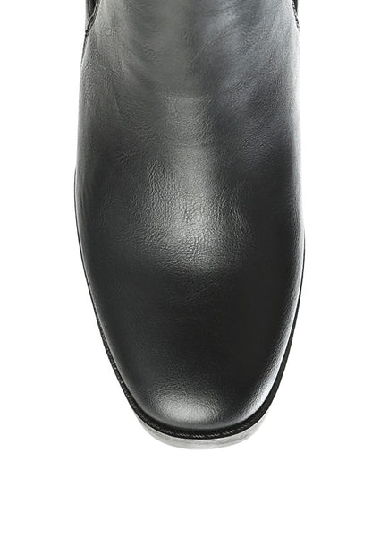 Sonia Block Heel Boots | Trendy Boots Outfit Idea for Women by Ro + Ivy | Elevated Basics, Modern Comfort & Style