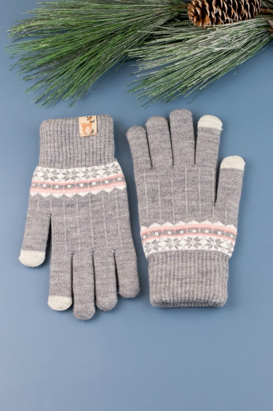 Nordic Accent Touch Gloves | Trendy Gloves Outfit Idea for Women by Ro + Ivy | Elevated Basics, Modern Comfort & Style