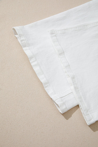 Solid Loose Fit High Rise Casual Wide Leg Jeans — Versatile Everyday Style - Jeans