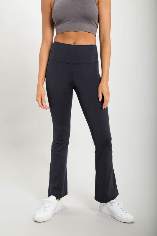 High-Waisted Flare Leggings - Ro + Ivy