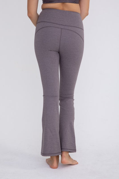 High-Waisted Flare Leggings - Ro + Ivy