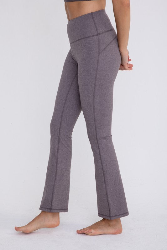 High-Waisted Flare Leggings - Ro + Ivy