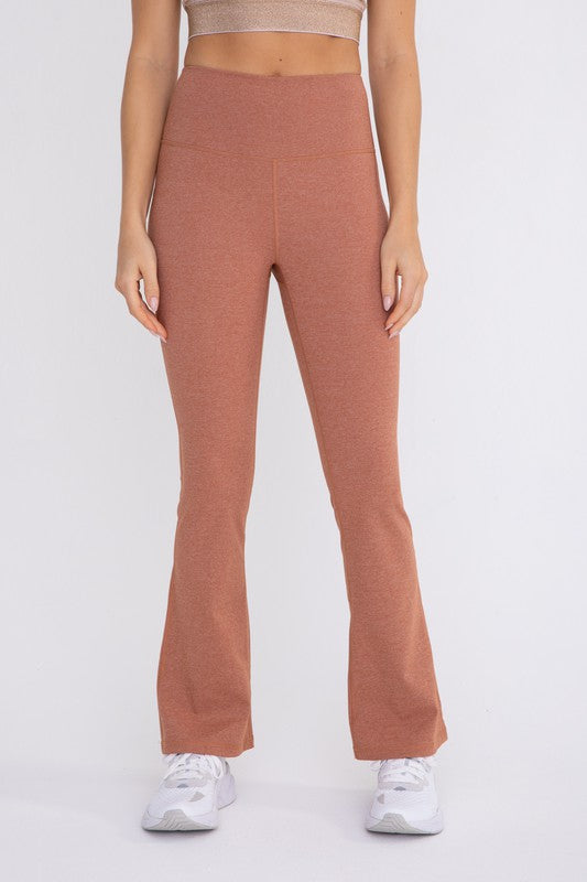 High-Waisted Flare Leggings - Ro + Ivy