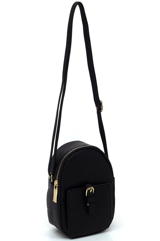 Mini Buckle Crossbody Bag | Trendy Crossbody Bags Outfit Idea for Women by Ro + Ivy | Elevated Basics, Modern Comfort & Style