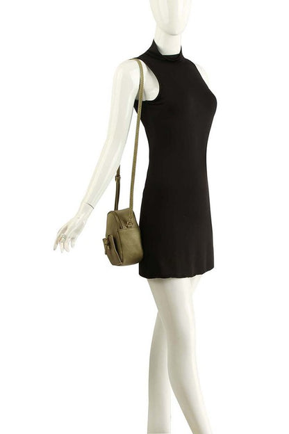 Mini Buckle Crossbody Bag | Trendy Crossbody Bags Outfit Idea for Women by Ro + Ivy | Elevated Basics, Modern Comfort & Style