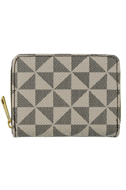 TAUPE COFFEE one Vegan Leather Monogram Accordion Bi-fold Wallet | Trendy Wallets Outfit Idea for Women by Ro + Ivy | Elevated Basics, Modern Comfort & Style