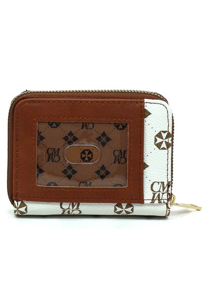 Monogram Accordion Bi-fold CM Wallet | Trendy Wallets Outfit Idea for Women by Ro + Ivy | Elevated Basics, Modern Comfort & Style