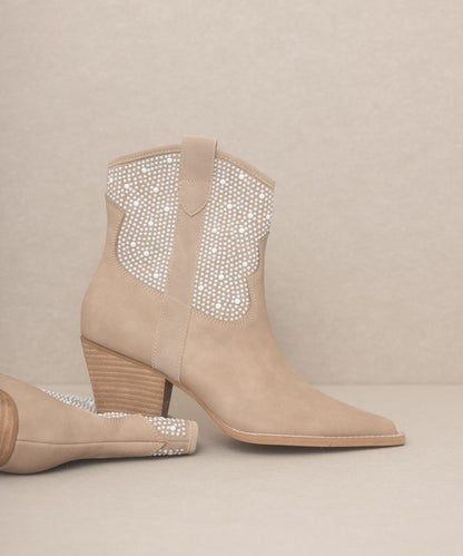 Pearl Studded Western Boots - A Luxe Twist on Classic Style - Ro + Ivy