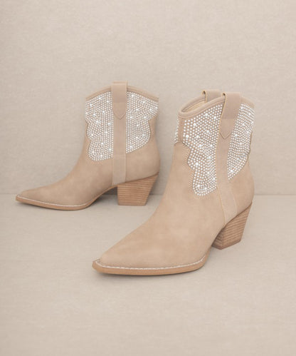 Pearl Studded Western Boots - A Luxe Twist on Classic Style - Ro + Ivy