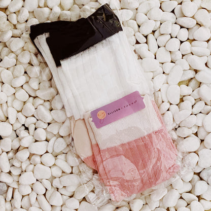Silky Jacquard Trouser Socks 2-Pack — Lightweight Luxury Finish - Socks