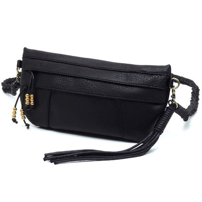 Braided Boho Tassel Strap Crossbody Bag | Trendy Crossbody Bags Outfit Idea for Women by Ro + Ivy | Elevated Basics, Modern Comfort & Style