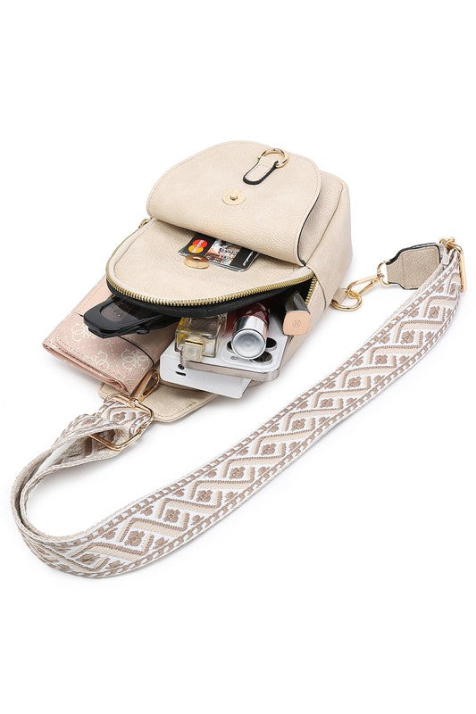 Guitar Strap Sling Backpack | Trendy Backpacks Outfit Idea for Women by Ro + Ivy | Elevated Basics, Modern Comfort & Style