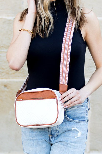 Faux Leather Everly Crossbody Bag | Trendy Crossbody Bags Outfit Idea for Women by Ro + Ivy | Elevated Basics, Modern Comfort & Style
