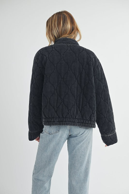 Kendl Quilted Jacket - Ro + Ivy