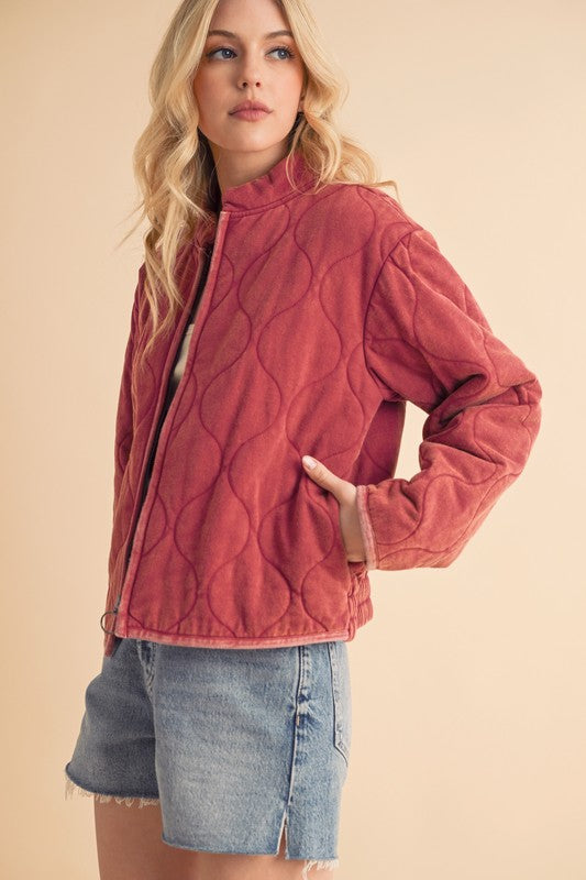 Kendl Quilted Jacket - Ro + Ivy