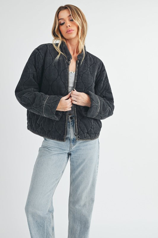 Kendl Quilted Jacket - Ro + Ivy