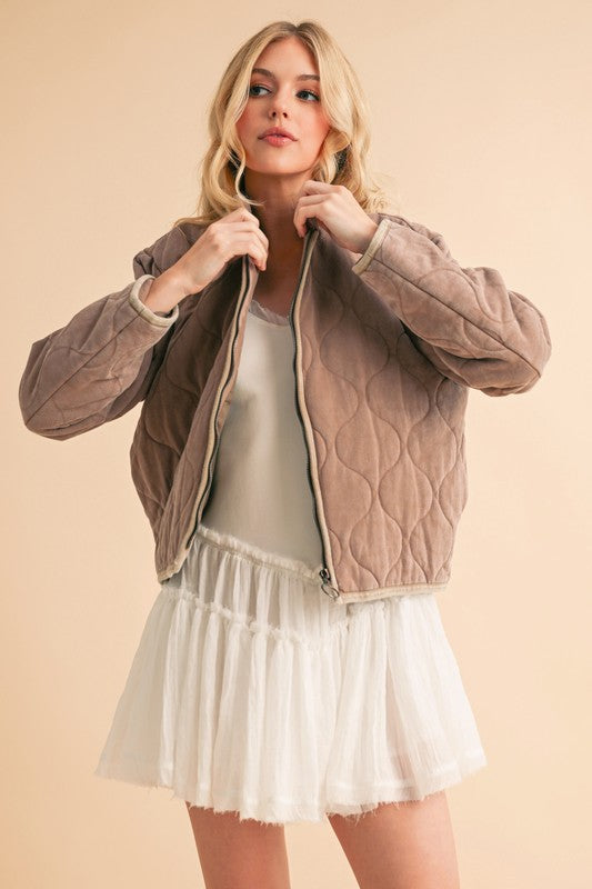 Kendl Quilted Jacket - Ro + Ivy