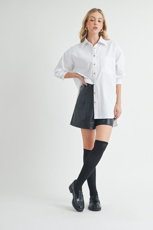 Larita Button Down Shirt - Ro + Ivy