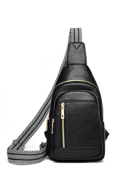 Soft Vegan Leather Sling Backpack | Trendy Backpacks Outfit Idea for Women by Ro + Ivy | Elevated Basics, Modern Comfort & Style