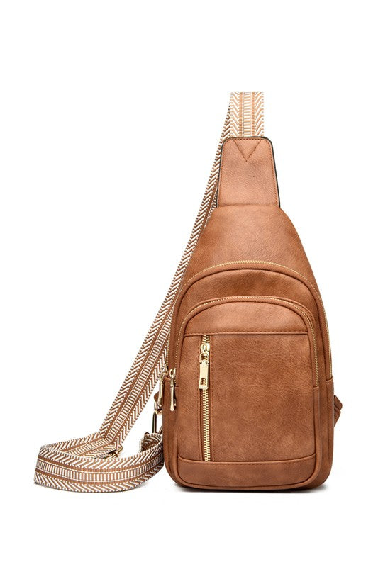 Soft Vegan Leather Sling Backpack | Trendy Backpacks Outfit Idea for Women by Ro + Ivy | Elevated Basics, Modern Comfort & Style