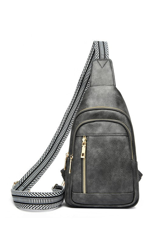 Soft Vegan Leather Sling Backpack | Trendy Backpacks Outfit Idea for Women by Ro + Ivy | Elevated Basics, Modern Comfort & Style