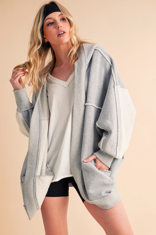 Janely Hooded Cardi - Ro + Ivy