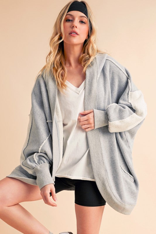 Janely Hooded Cardi - Ro + Ivy