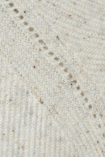 Plus Turtleneck Confetti Sweater Dress with Balloon Sleeves | Trendy Sweater Dresses Outfit Idea for Women by Ro + Ivy | Elevated Basics, Modern Comfort & Style