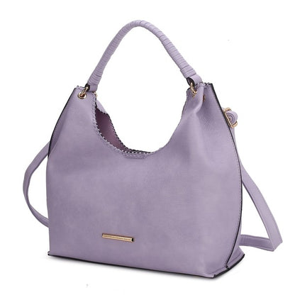 Lilac One Size Mia Large Everyday Shoulder Bag | Trendy Shoulder Bags Outfit Idea for Women by Ro + Ivy | Elevated Basics, Modern Comfort & Style