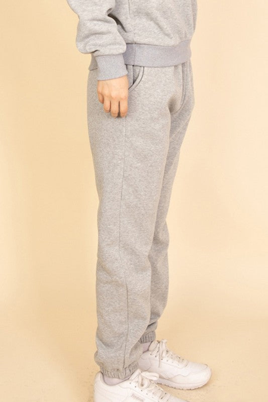 Side Pocket Drawstring Waist Sweatpants - Ro + Ivy