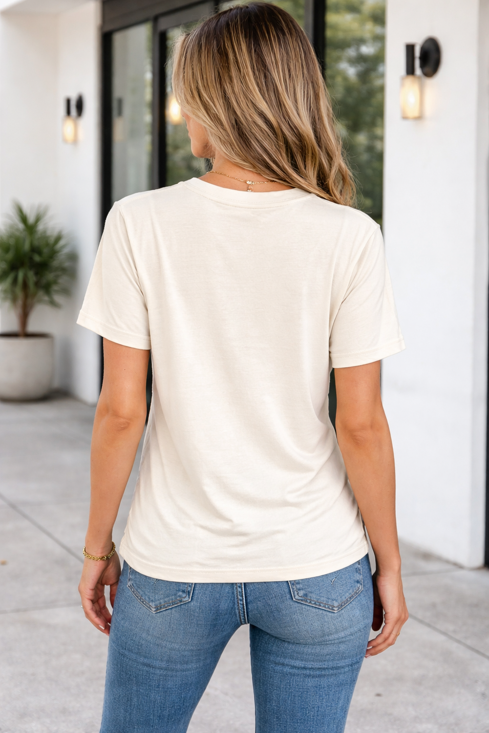 God Bless America Patriotic Graphic Tee Duo — Relaxed Soft Flattering Summer Style - Graphic/Graphic Tees