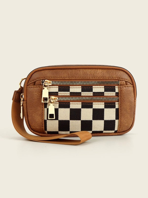 Blake Mixed Media Wallet Pouch | Trendy Wallets Outfit Idea for Women by Ro + Ivy | Elevated Basics, Modern Comfort & Style