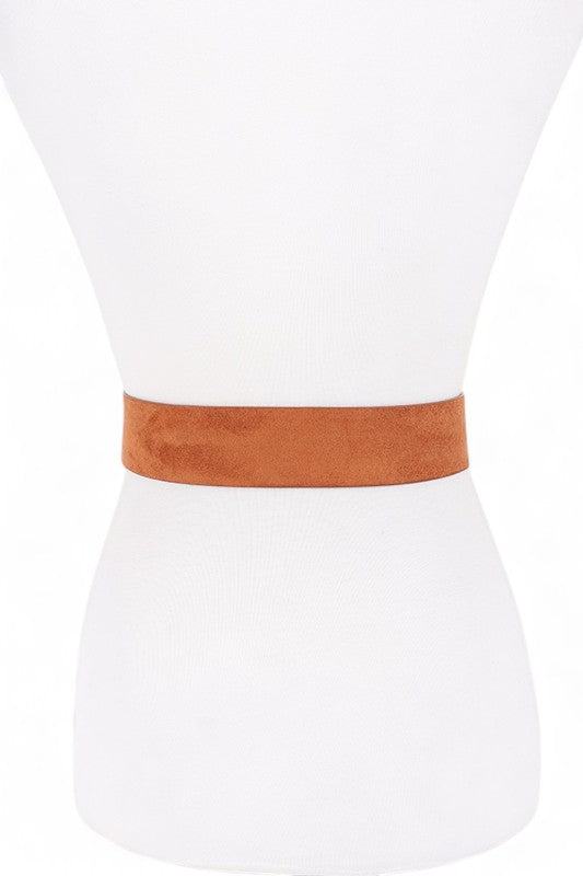 PU Twist Iconic Buckle Belt - Belts