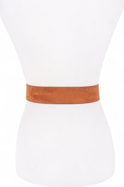 PU Twist Iconic Buckle Belt - Belts