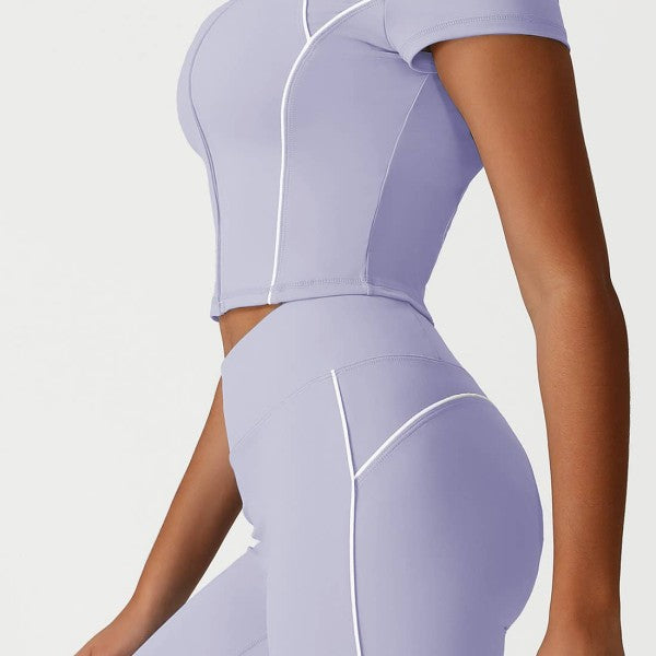 Well-in Vogue Flared Seamless Set | Trendy Outfit Idea for Women by Ro + Ivy | Elevated Basics, Modern Comfort & Style