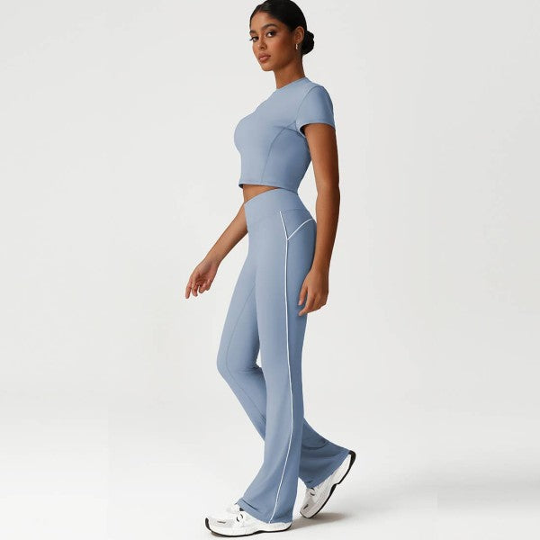 Well-in Vogue Flared Seamless Set | Trendy Outfit Idea for Women by Ro + Ivy | Elevated Basics, Modern Comfort & Style