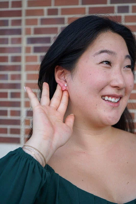 Christmas Light Bulb Stud Earrings | Trendy Earrings Outfit Idea for Women by Ro + Ivy | Elevated Basics, Modern Comfort & Style