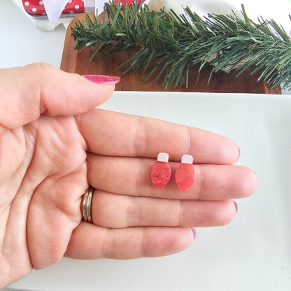 Christmas Light Bulb Stud Earrings | Trendy Earrings Outfit Idea for Women by Ro + Ivy | Elevated Basics, Modern Comfort & Style