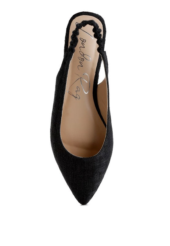 Slingback Ballet Flats - Ro + Ivy