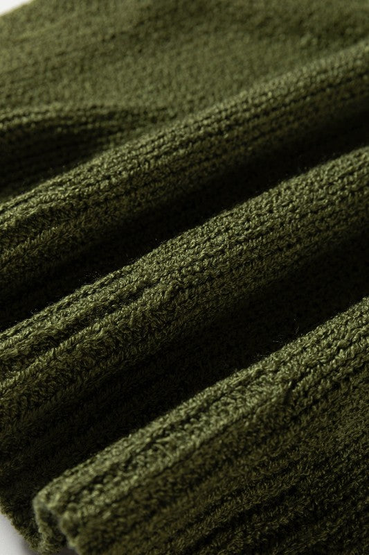 Drop Shoulder Slouchy Sweater Mini Dress | Trendy Mini Dresses Outfit Idea for Women by Ro + Ivy | Elevated Basics, Modern Comfort & Style