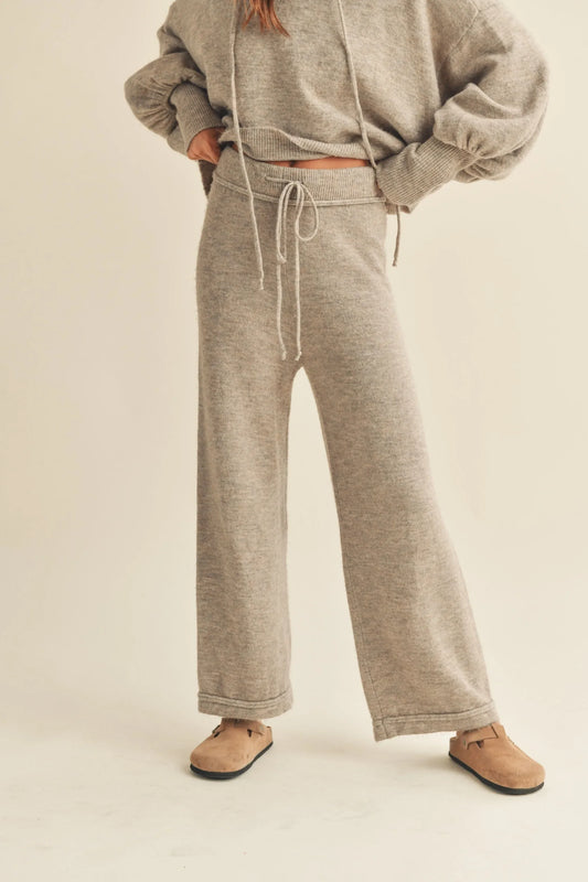 Cozy Sweater Pants Mocha