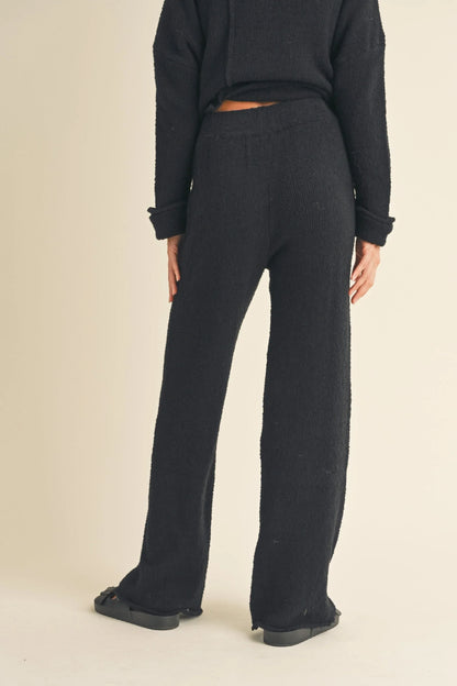 Relaxed Knit Sweater Pants