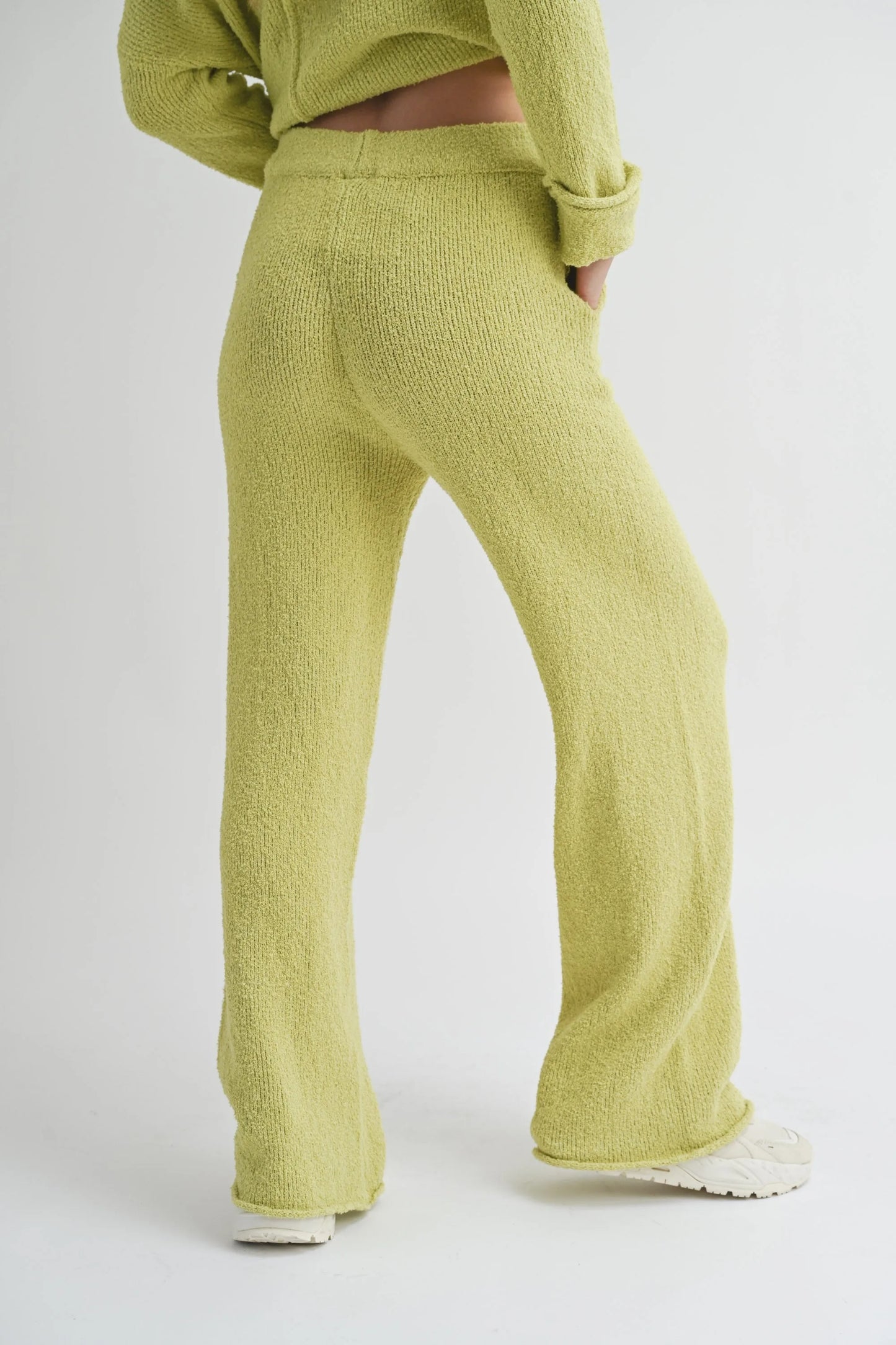 Relaxed Knit Sweater Pants