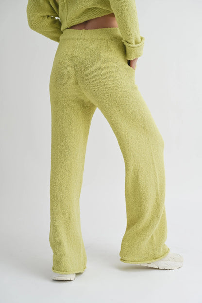 Relaxed Knit Sweater Pants