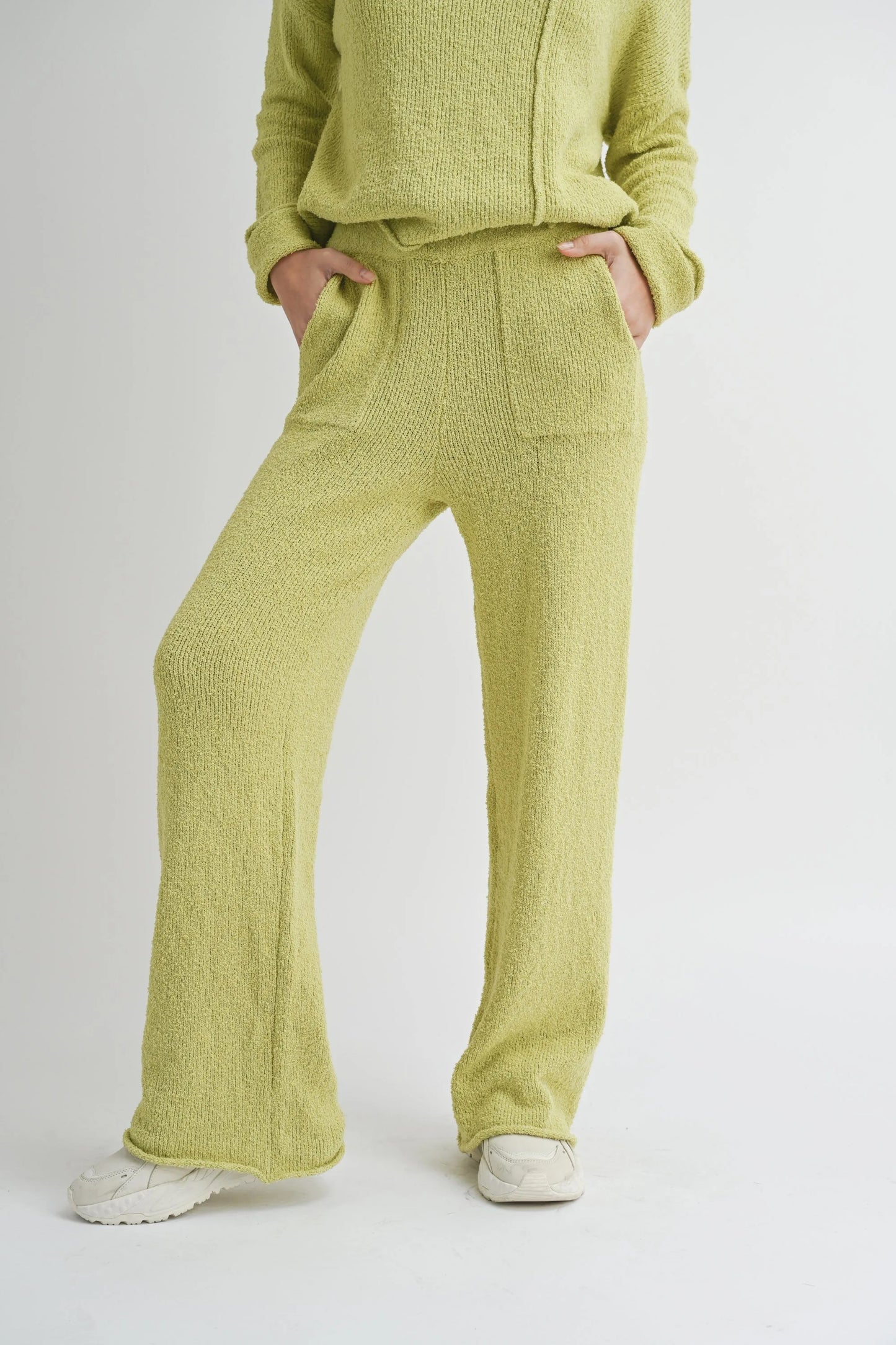 Relaxed Knit Sweater Pants